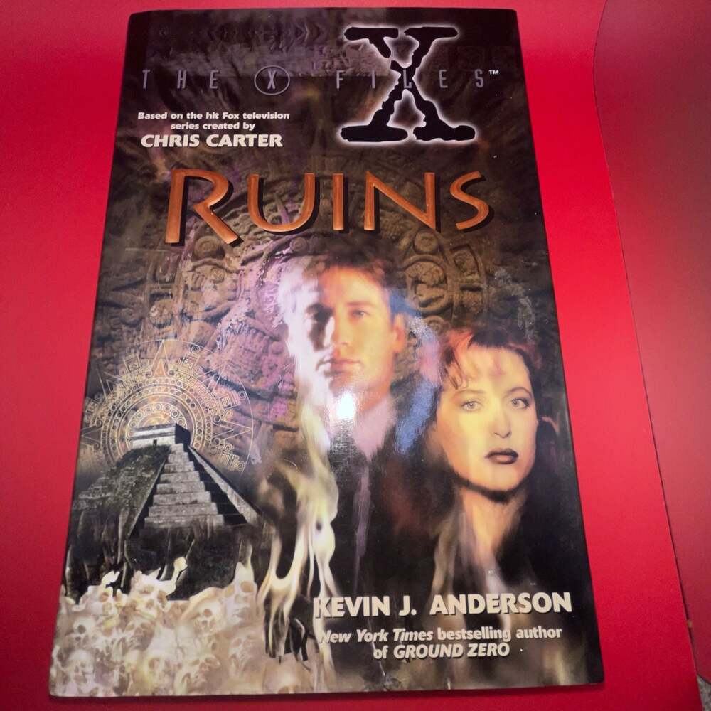 The X-Files: Ruins Novel by Kevin J. Anderson (1996 First Edition Hardcover)